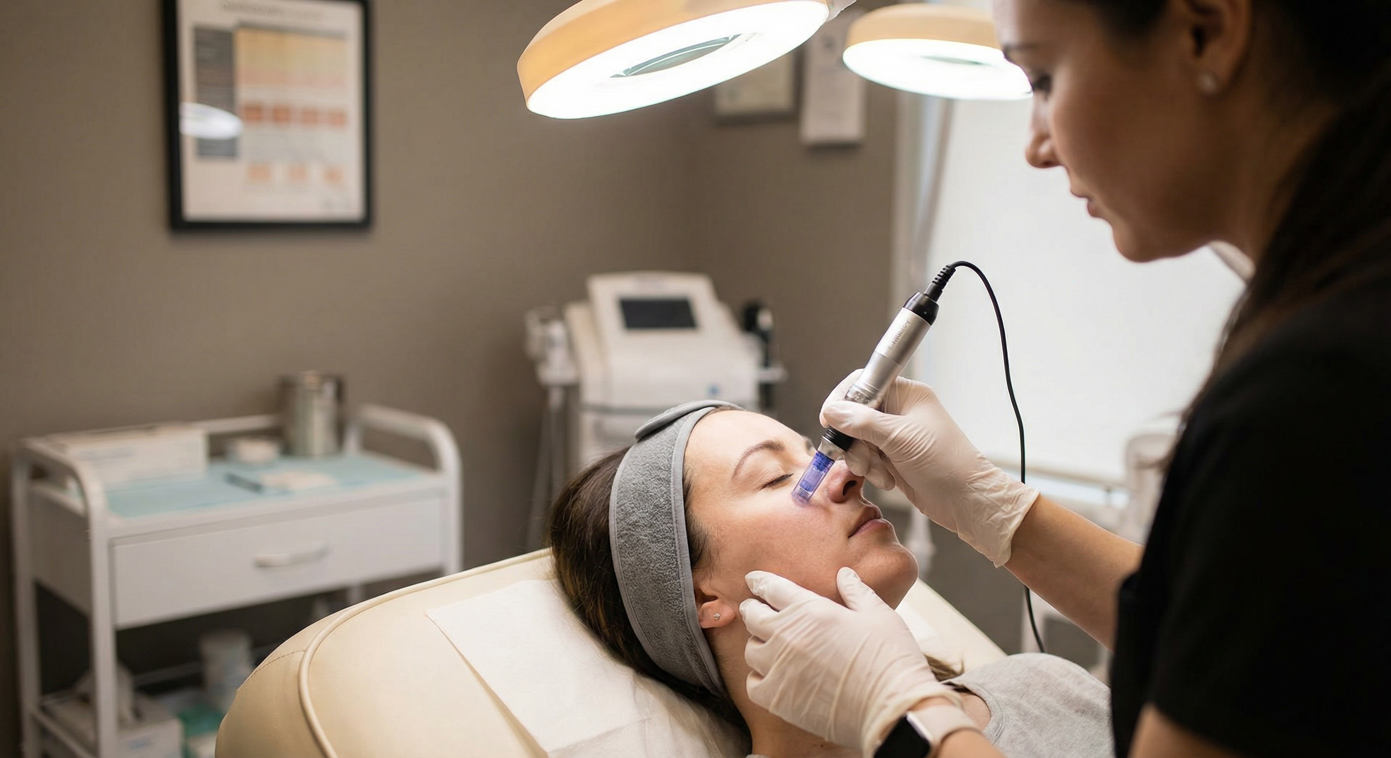 Microagulhamento para melhora de textura e estímulo de colágeno