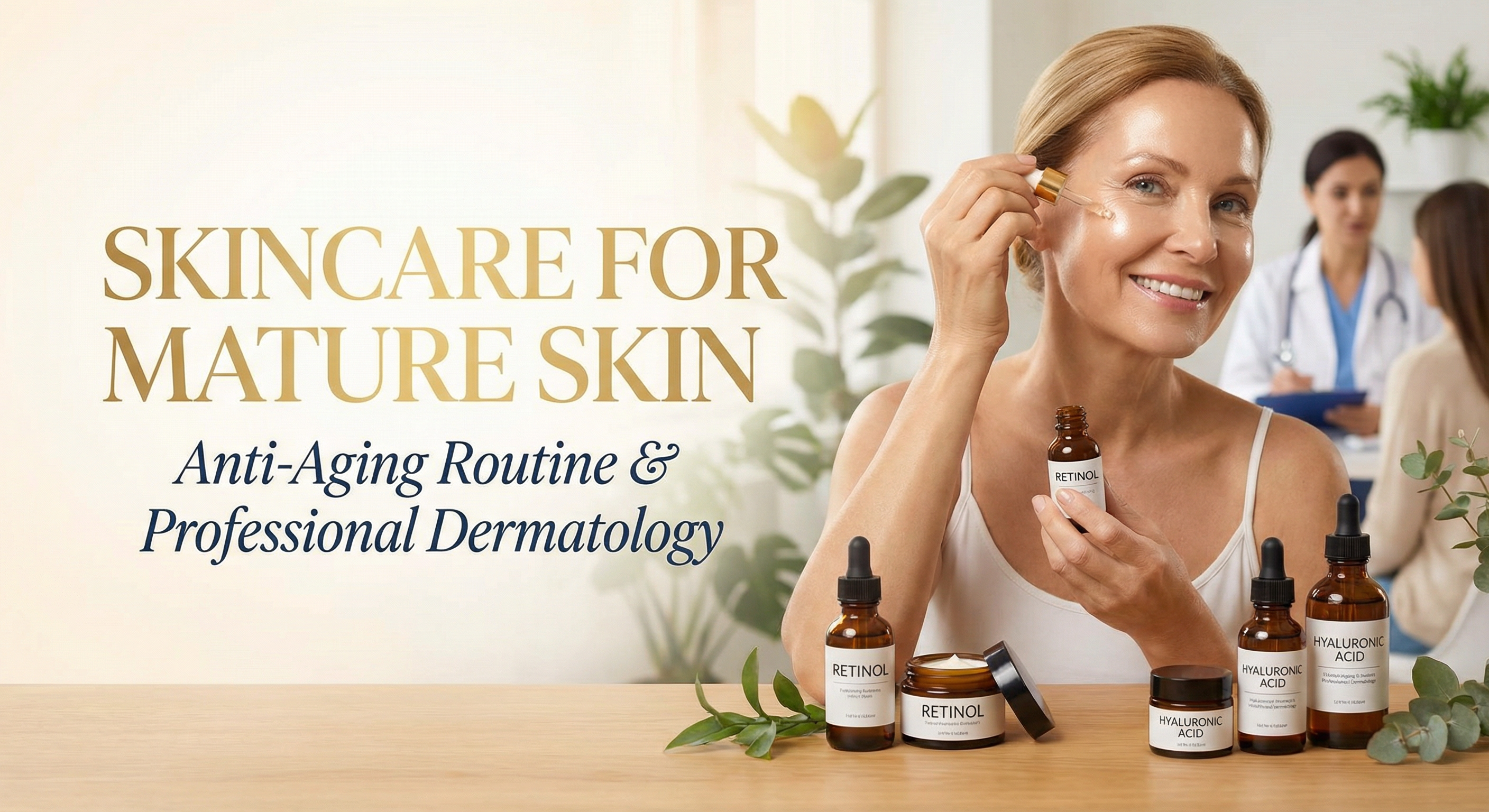 Rotina de skincare para pele madura: por onde comecar