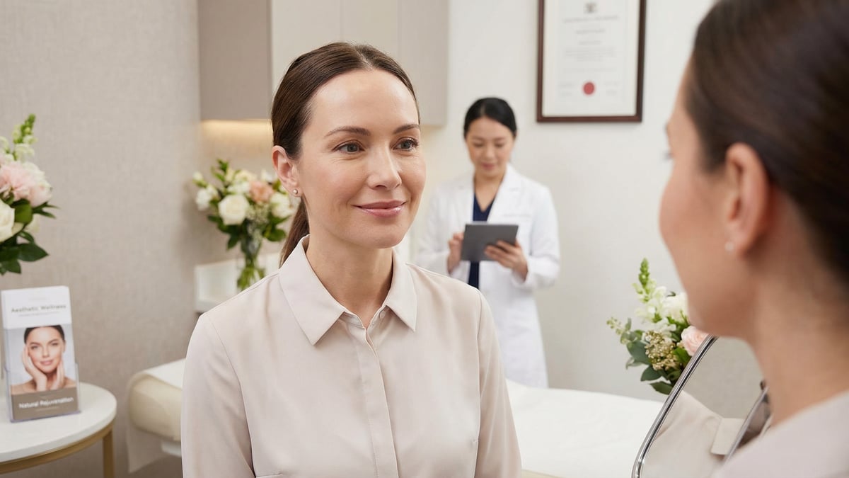 Botox feminino para suavizar linhas de expressão com naturalidade