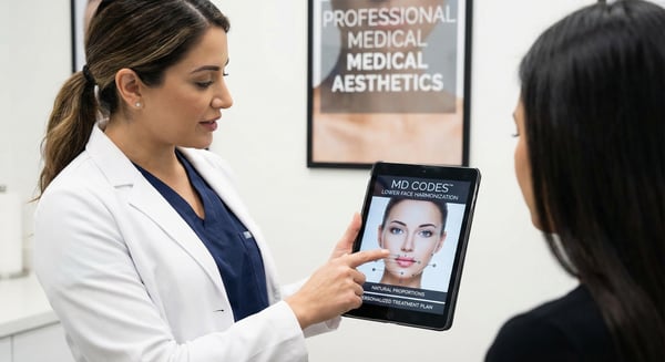 MD Codes para 1/3 inferior do rosto