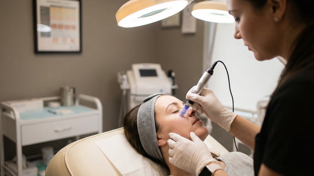 Microagulhamento para melhora de textura e estímulo de colágeno