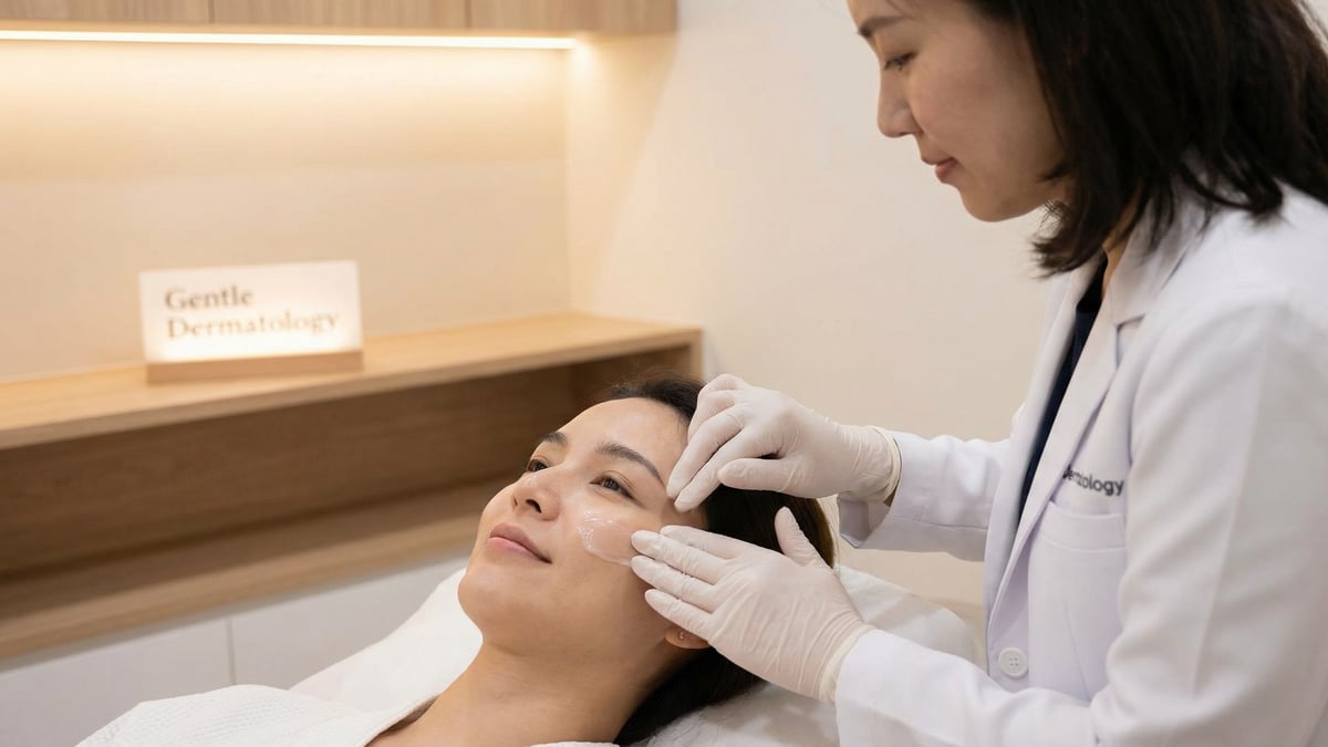 Cuidados dermatológicos para rosácea e pele sensível